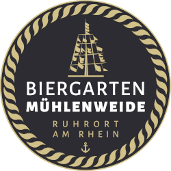 Logo Biergarten Mühlenweide in Ruhrort am Rhein